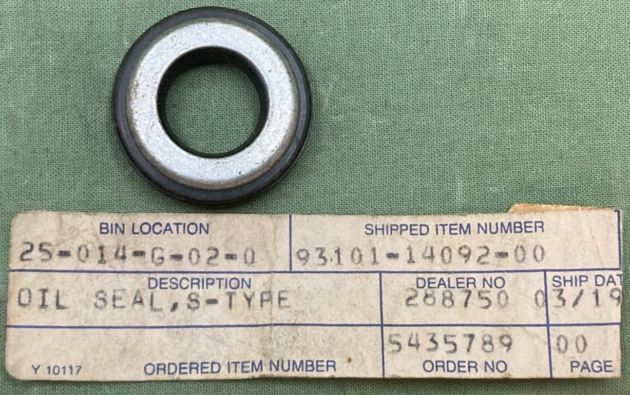 NEW REPLACES YAMAHA 93101-14092-00 OIL SEAL S TYPE 2005 YFM660R Raptor