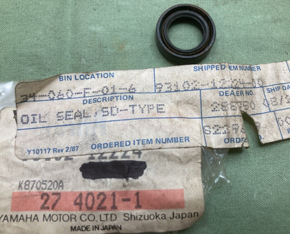 NEW GENUINE YAMAHA 93102-12224 OIL SEAL SD-Type CLUTCH