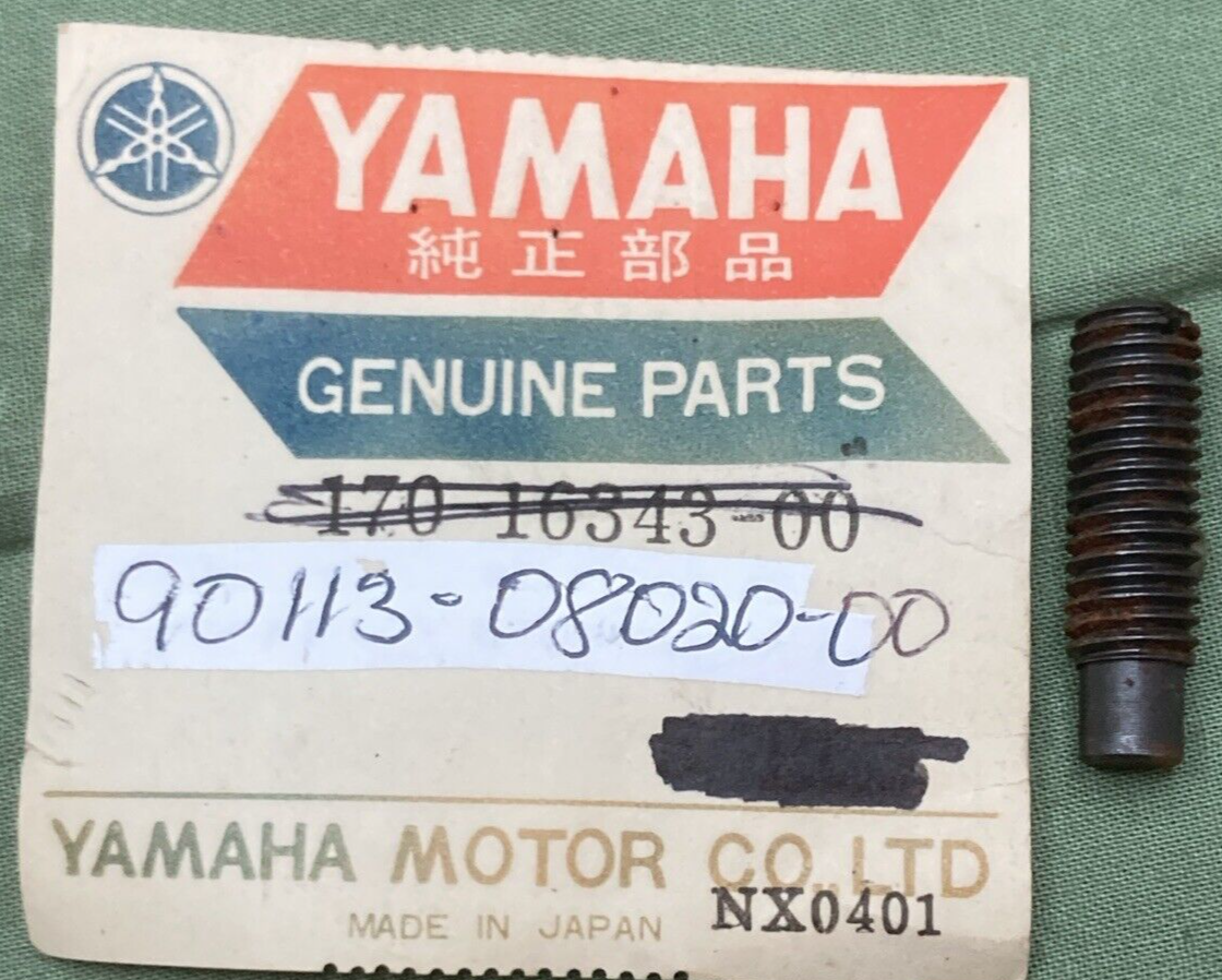 NEW GENUINE YAMAHA 170-16343-00 SCREW ADJUSTING CLUTCH