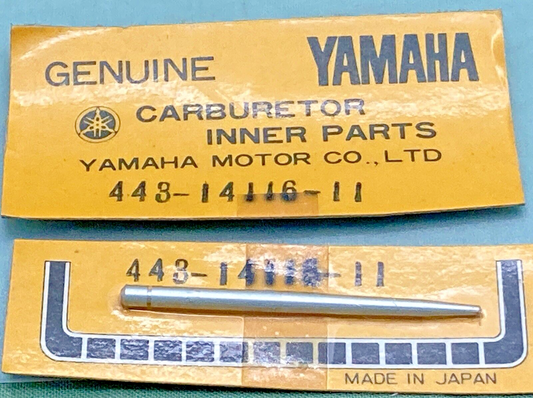 NEW GENUINE YAMAHA 443-14116-11 CARBURETOR NEEDLE 81-83 XJ550 XJ550R