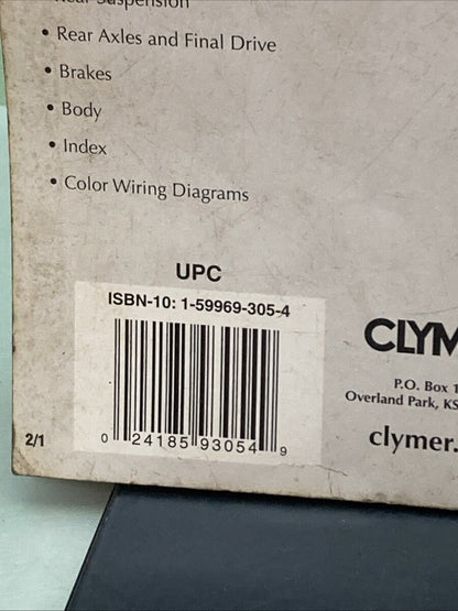 GENUINE CLYMER M285-2 YAMAHA GRIZZLY 660 REPAIR MANUAL 2002-2008