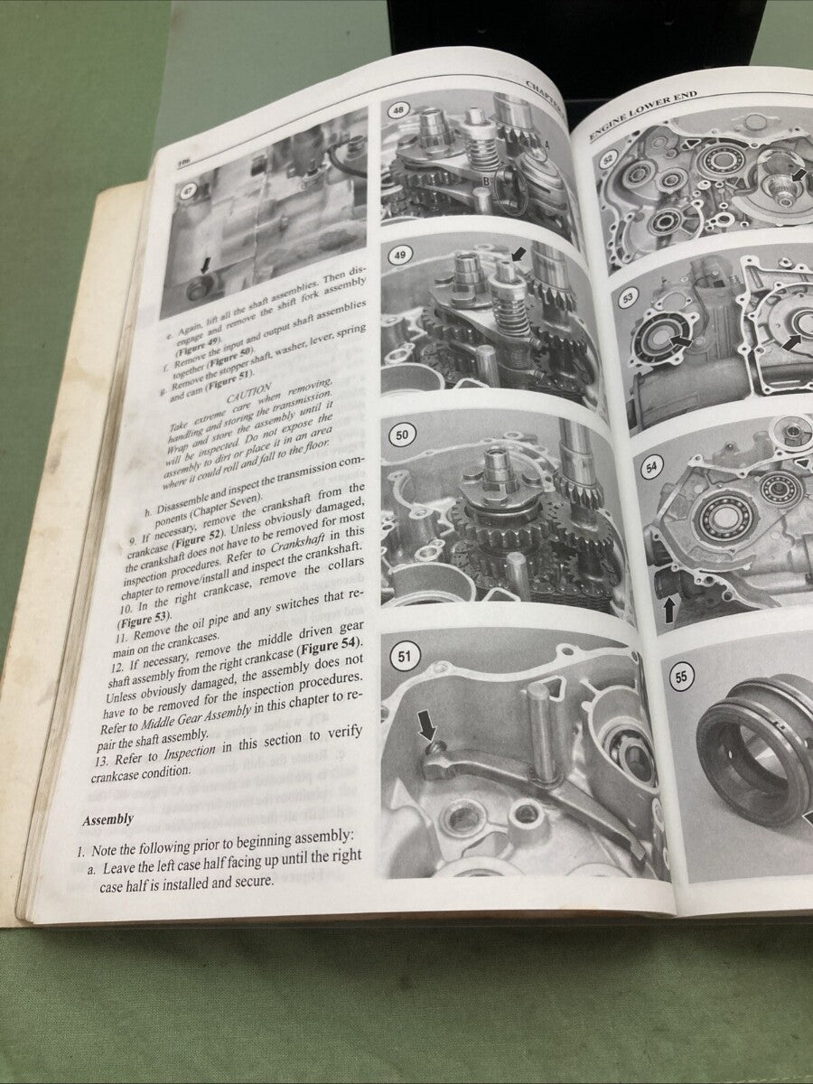 GENUINE CLYMER M285-2 YAMAHA GRIZZLY 660 REPAIR MANUAL 2002-2008