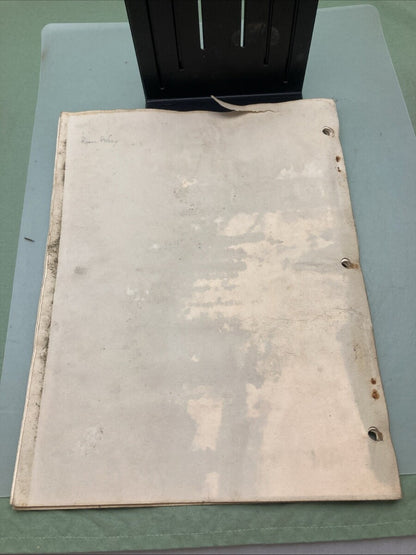 ONAN 933-0221 PARTS MANUAL MAJB GENSET 3-85 SPEC A