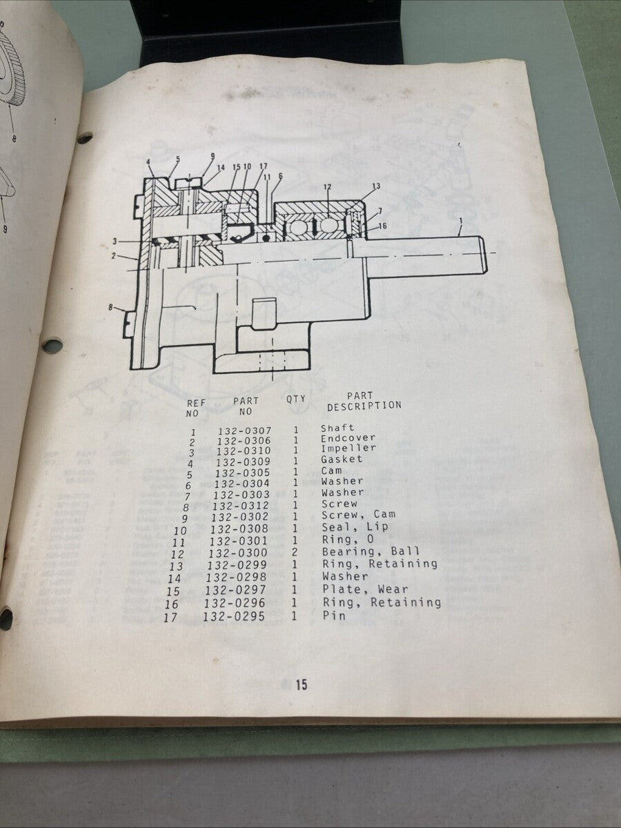ONAN 933-0221 PARTS MANUAL MAJB GENSET 3-85 SPEC A