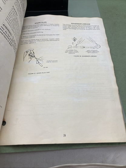 ONAN 933-0121 MAJB MARINE GENSET OPERATOR'S MANUAL 3-85