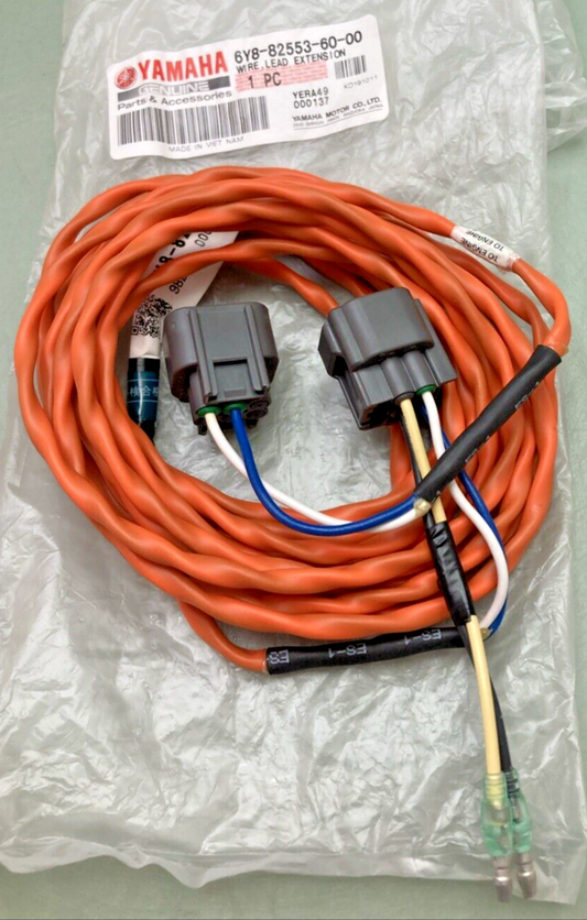 NEW GENUINE YAMAHA 6Y8-82553-60-00 WIRE, LEAD EXTENSION