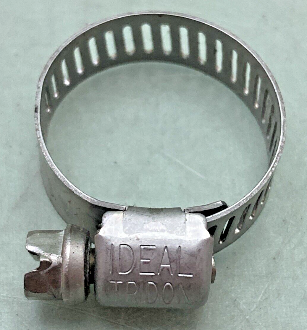 QTY 7 NEW IDEAL TRIDON HOSE CLAMP SIZE 6 8/22