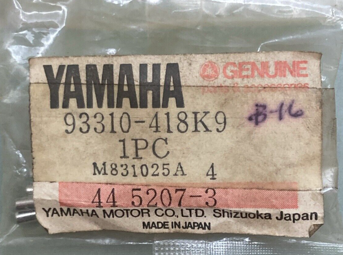 NEW GENUINE YAMAHA 93310-418K9 BEARING CYLINDER #10 CRANK SHAFT PISTON