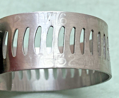 QTY 7 NEW BREEZE 300SS HOSE CLAMP SIZE 12 17-32 MM 11/16 1-1/4"
