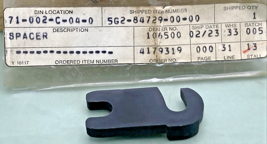 NEW REPLACES YAMAHA 5G2-84729-00-00 SPACER