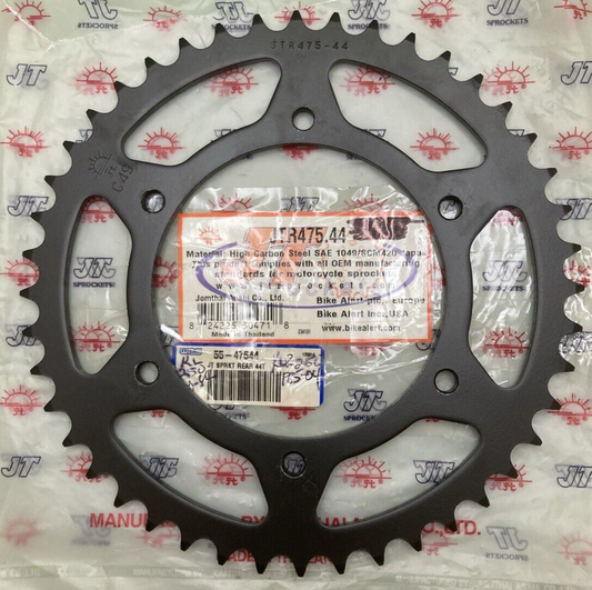 NEW JT STEEL JTR475.44 SPROCKET REAR 44T FITS KAWASAKI