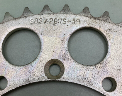 NEW REPLACES KAWASAKI 287S.49 SPROCKET 49T REAR