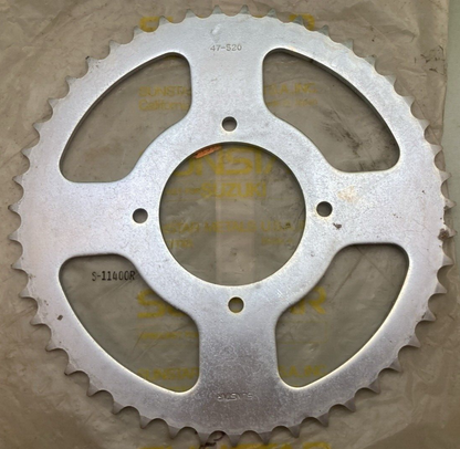 NEW SUNSTAR S-11400R  SPROCKET 47T FITS SUZUKI