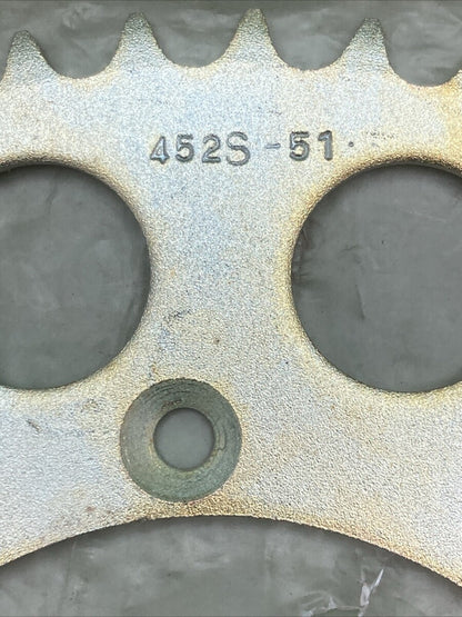 NEW REPLACES SUZUKI 452S-51 SPROCKET REAR 51T