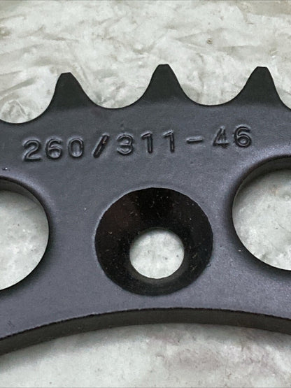 NEW REPLACES YAMAHA 260/311-46 SPROCKET REAR 46T
