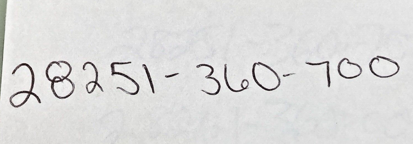 NEW REPLACES HONDA 28251-360-700 SHAFT, STARTER