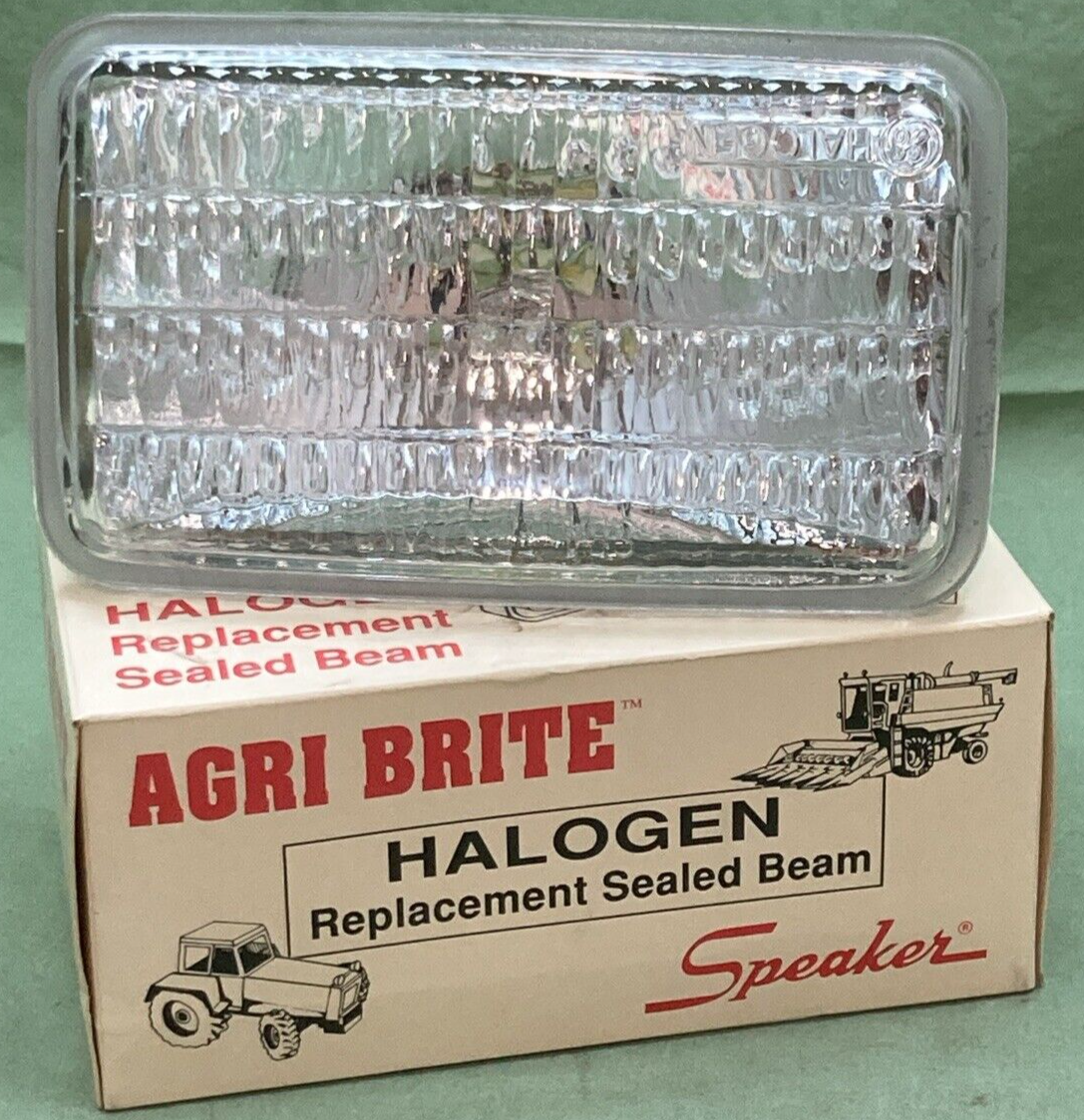 NEW SPEAKER 4929395 LAMP HALOGEN AGRI BRITE SEALED TRAPEZOID 12V