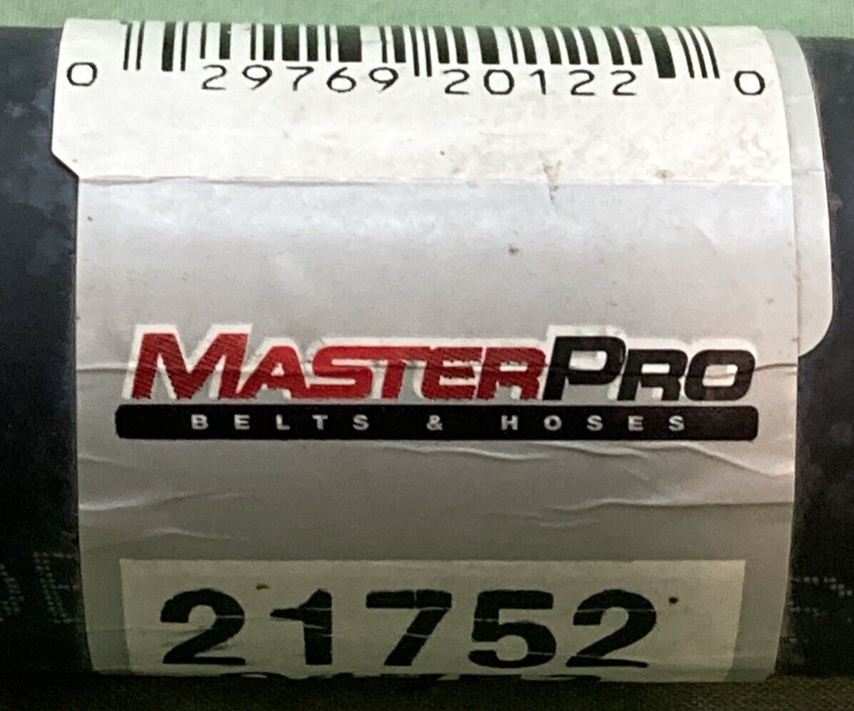 NEW MASTERPRO 21752 COOLANT HOSE