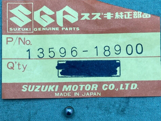 NEW GENUINE SUZUKI 13596-18900 BALL VALVE CARBURETOR
