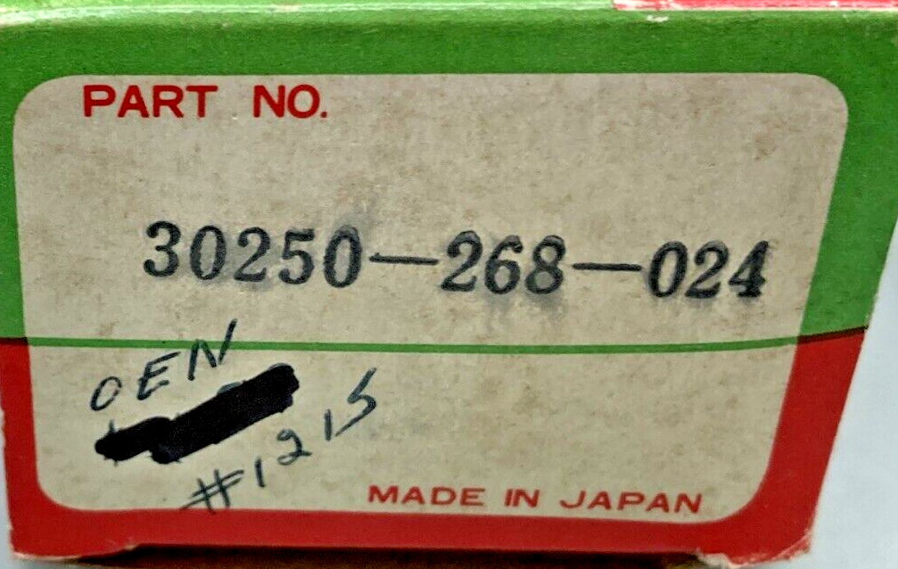 NEW REPLACER KS 30250-268-024 IGNITION CONDENSER, HONDA