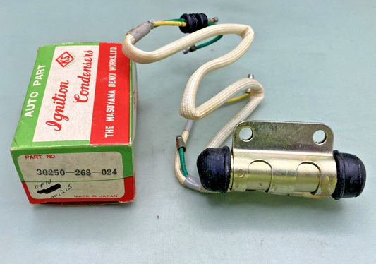 NEW REPLACER KS 30250-268-024 IGNITION CONDENSER, HONDA