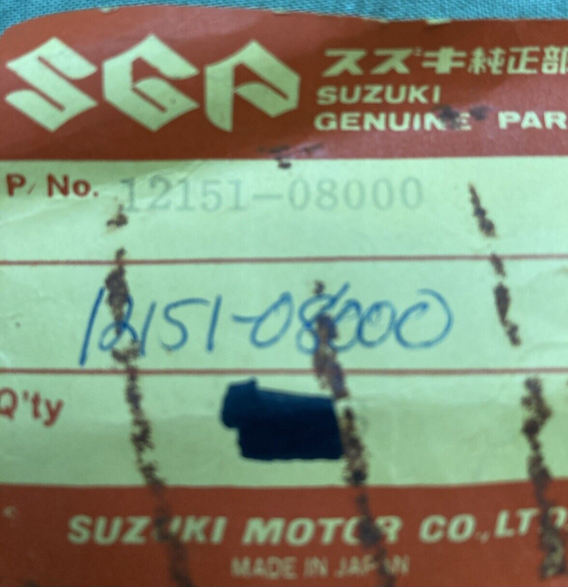 NEW GENUINE SUZUKI 12151-08001 PISTON WRIST PIN