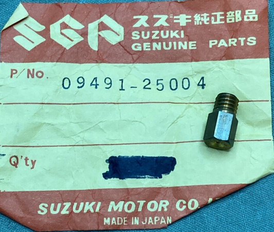 NEW GENUINE SUZUKI 09491-25004 JET MAIN CARBURETOR