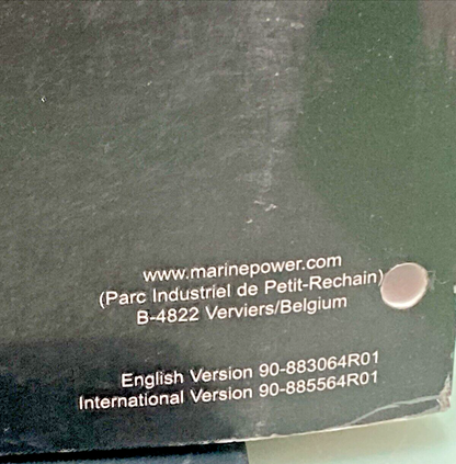 GENUINE MERCURY 90-883064R01 30/40 FOURSTROKE EFI SERVICE MANUAL 2004