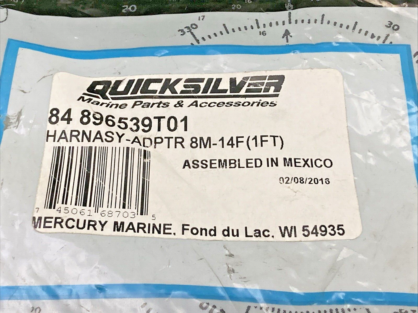 NEW GENUINE MERCURY QUICKSILVER 84896539T01 ADAPTER HARNESS