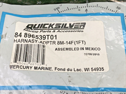 NEW GENUINE MERCURY QUICKSILVER 84896539T01 ADAPTER HARNESS