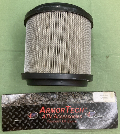 NEW ARMOR TECH AT-07006 AIR FILTER ATV