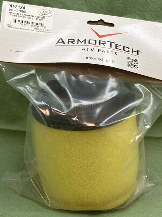 NEW ARMOR TECH AF213S (AT-07026) Air Filter FITS HONDA ATV