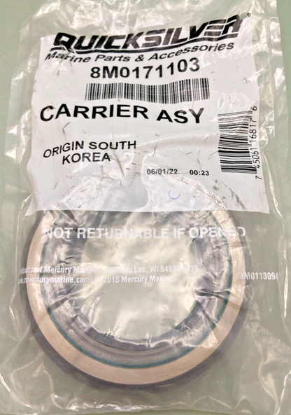NEW GENUINE MERCURY QUICKSILVER 8M0171103 U-JOINT SEAL CARRIER ASSY