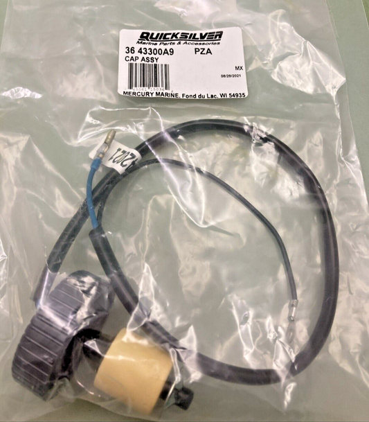 NEW GENUINE MERCURY QUICKSILVER 3643300A9 OIL RESERVOIR CAP ASSY