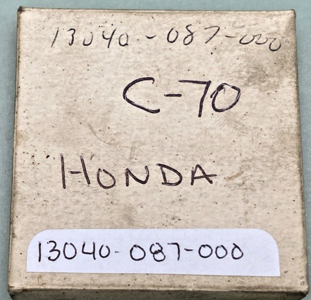 NEW REPLACER HONDA 13040-087-000 PISTON RING CD70 47mm 0.75