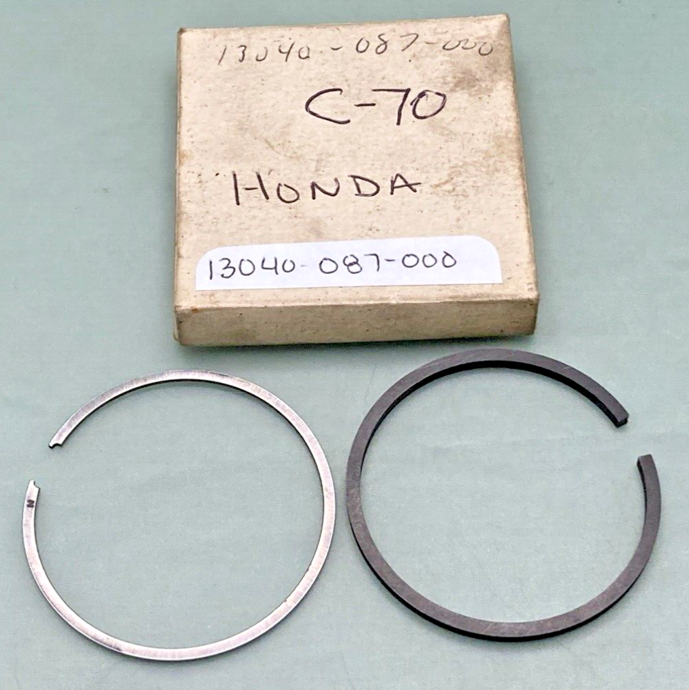 NEW REPLACER HONDA 13040-087-000 PISTON RING CD70 47mm 0.75