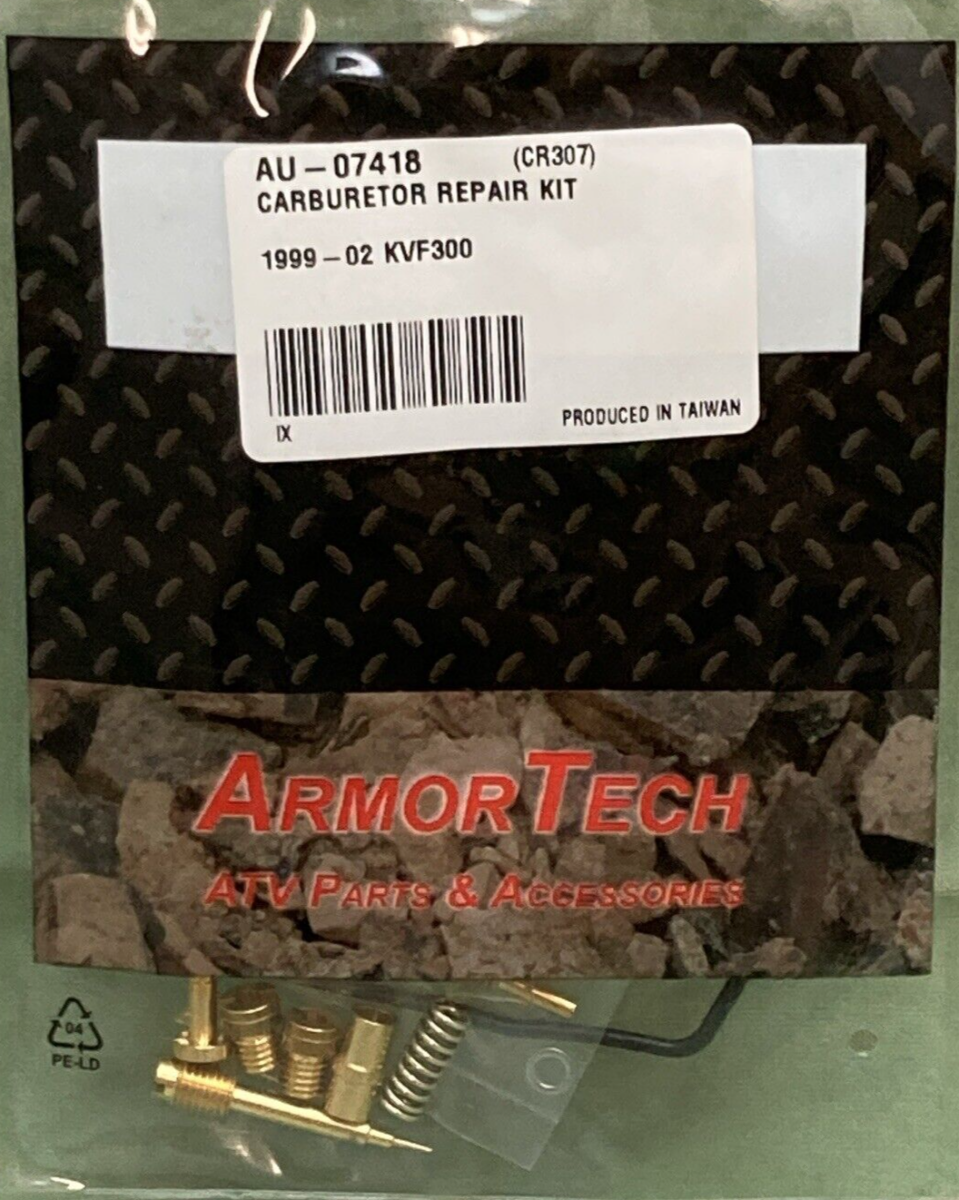 NEW ARMOR TECH AU-07418 (CR307) CARBURETOR REPAIR KIT