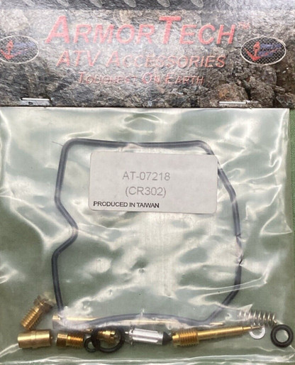 NEW ARMOR TECH AT-07218 (CR302) CARBURETOR REPAIR KIT