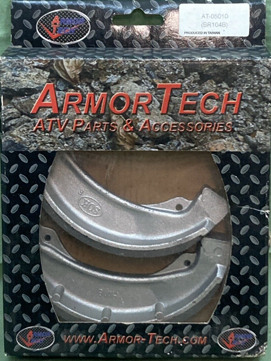 NEW ARMOR TECH AT-05010 (BR104B) BRAKE SHOE SET ATV