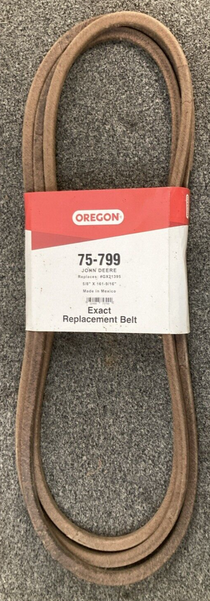 NEW OREGON 75-799 BELT PREMIUM DECK DRIVE 5/8" X 161-9/16" FOR JOHN DEERE