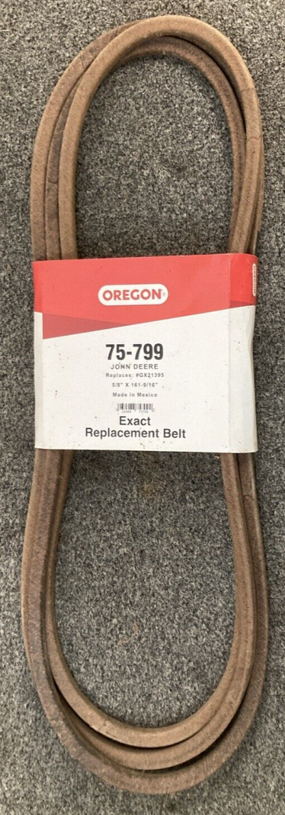 NEW OREGON 75-799 BELT PREMIUM DECK DRIVE 5/8" X 161-9/16" FOR JOHN DEERE
