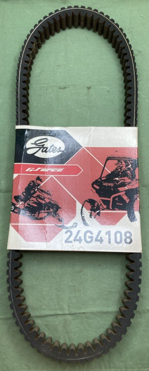 NEW GENUINE GATES 24G4108 BELT G-FORCE CVT FOR ATV POWERSPORTS