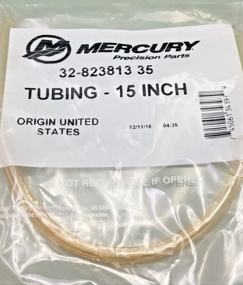 NEW GENUINE MERCURY QUICKSILVER 32-82381335 TUBING 15"