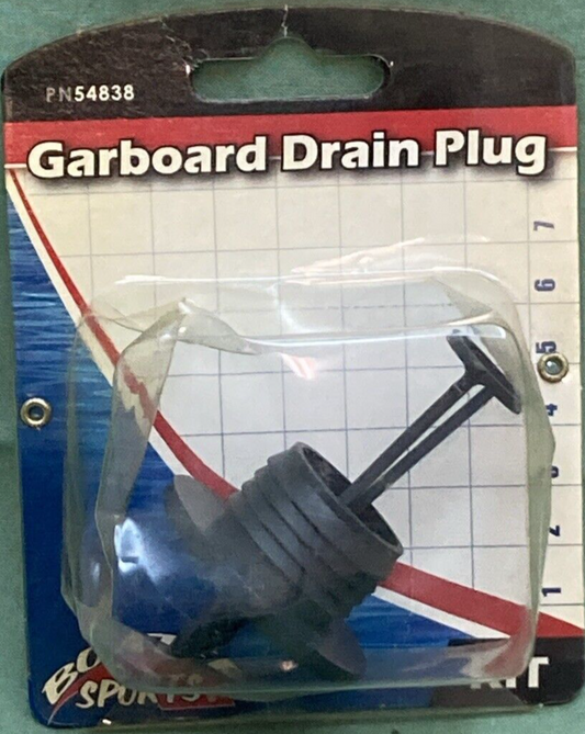 NEW BOATER SPORTS 54838 GARBOARD DRAIN PLUG