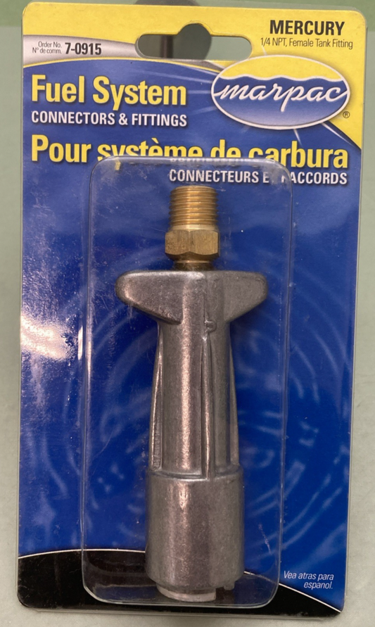 NEW GENUINE MARPAC 7-0919 FUEL CONNECTOR FOR MERCURY MARINE