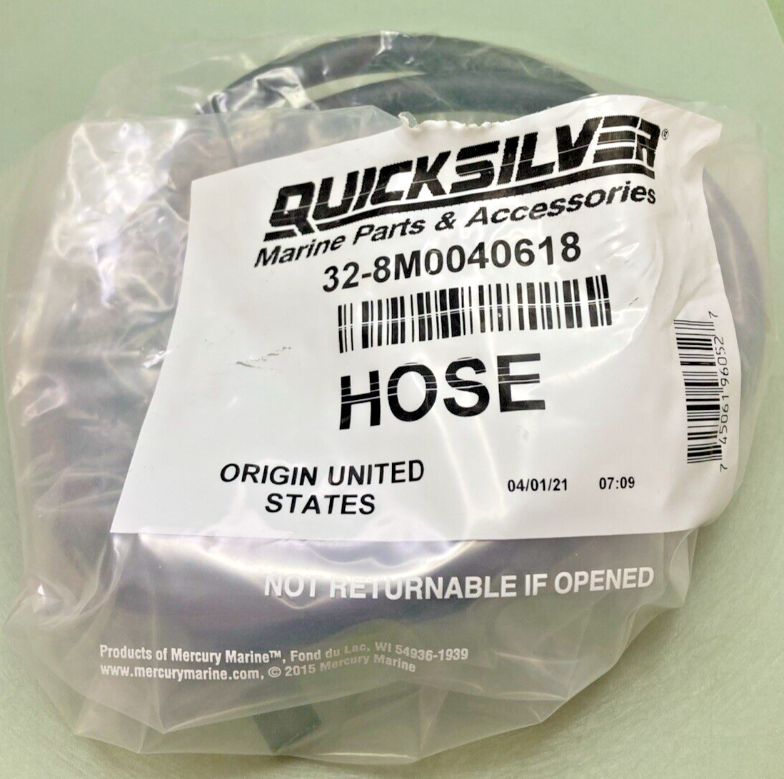 NEW GENUINE MERCURY QUICKSILVER 32-8M0040618 HOSE 54"