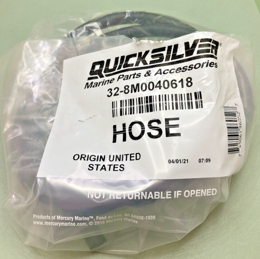 NEW GENUINE MERCURY QUICKSILVER 32-8M0040618 HOSE 54"