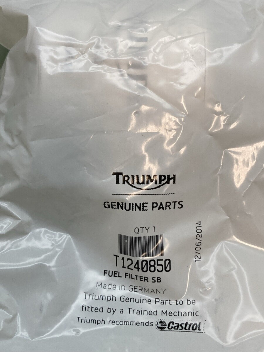 NEW GENUINE TRIUMPH T1240850 Fuel Filter