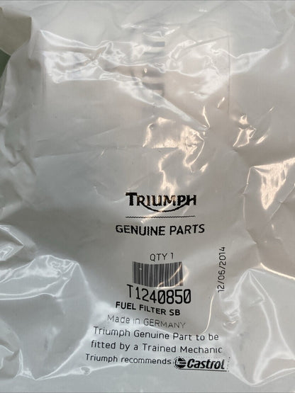 NEW GENUINE TRIUMPH T1240850 Fuel Filter