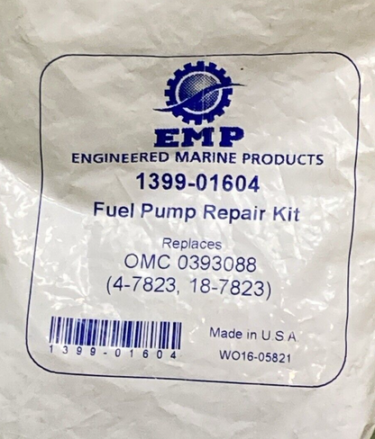 NEW GENUINE EMP MARINE 1399-01604 FUEL PUMP REPAIR KIT